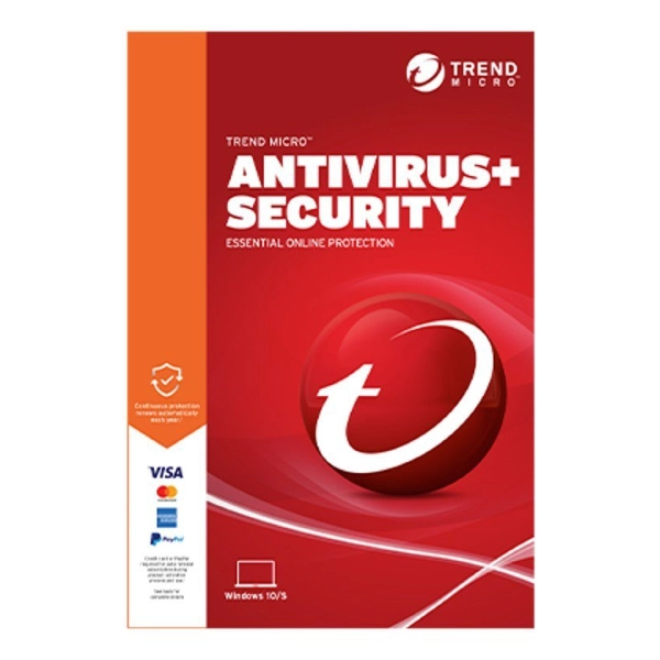 Trend Micro Antivirus Plus 1 User 1 Year Email Delivery