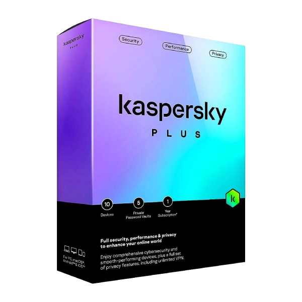 Kaspersky Plus 3 User 1 Year Product key Email Delivery